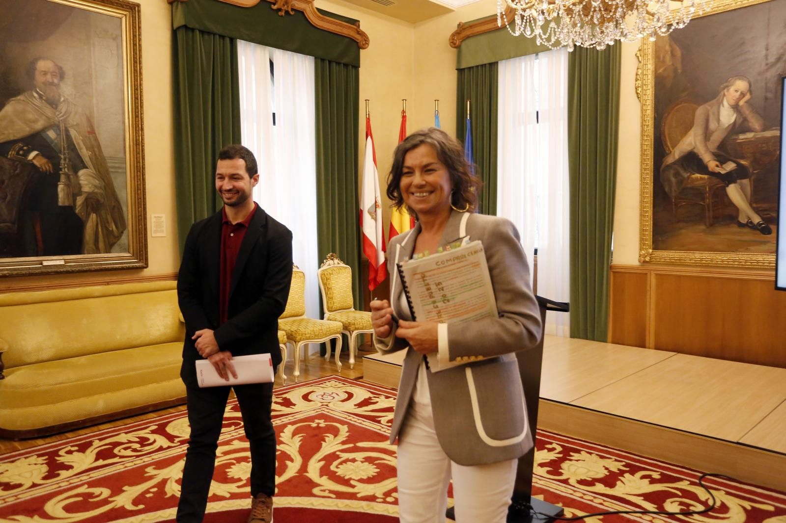 Cultura reserva 110.000 euros para arreglar el año que viene las esculturas de Gijón