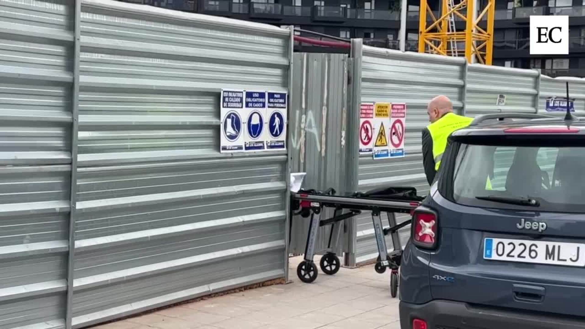 Fallece un trabajador de un edificio en construcción en Nuevo Roces
