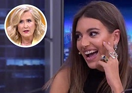 Ana Guerra fue a visitar 'El Hormiguero' de Pablo Motos.