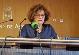 La consejera de Derechos Sociales, Marta del Arco.