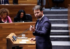 Álvaro Queipo, presidente del PP de Asturias.