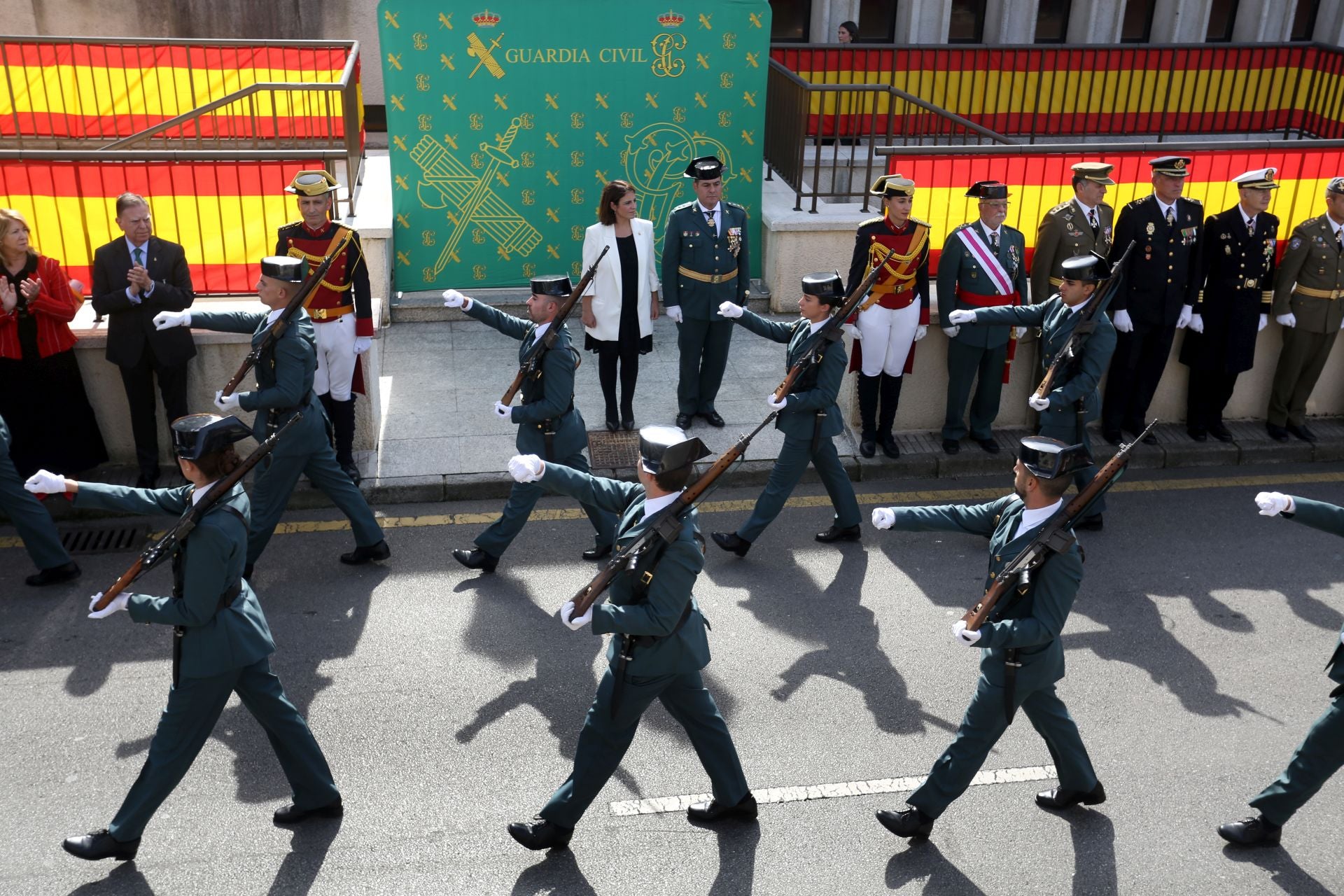 El Día del Pilar ensalza en Oviedo el «sacrificio y la entrega» de la Guardia Civil