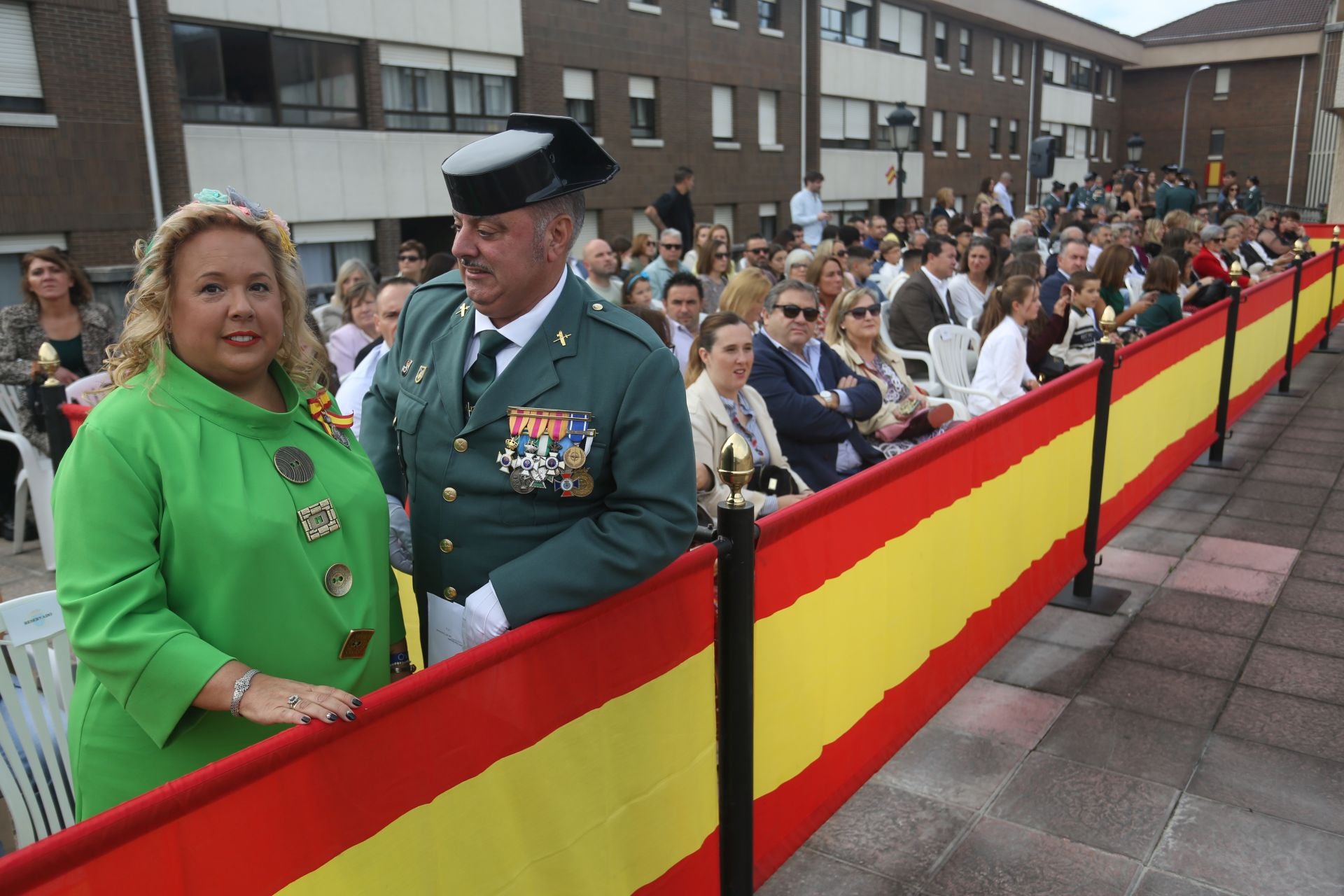 El Día del Pilar ensalza en Oviedo el «sacrificio y la entrega» de la Guardia Civil