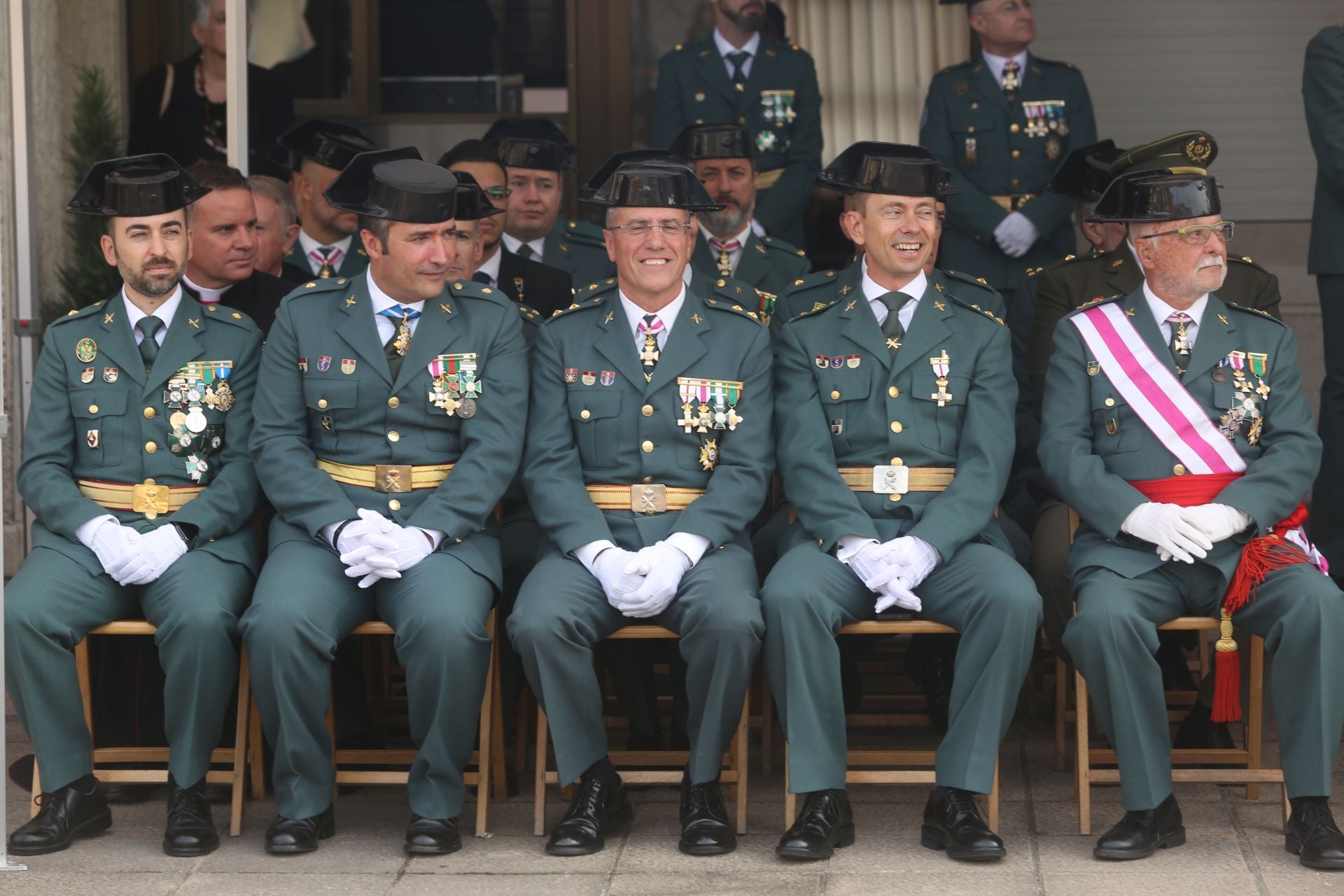 El Día del Pilar ensalza en Oviedo el «sacrificio y la entrega» de la Guardia Civil