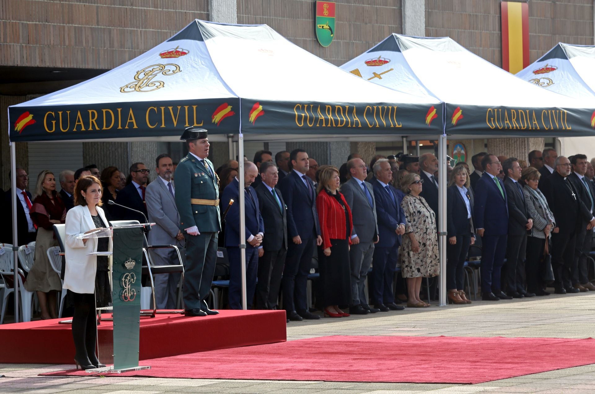 El Día del Pilar ensalza en Oviedo el «sacrificio y la entrega» de la Guardia Civil