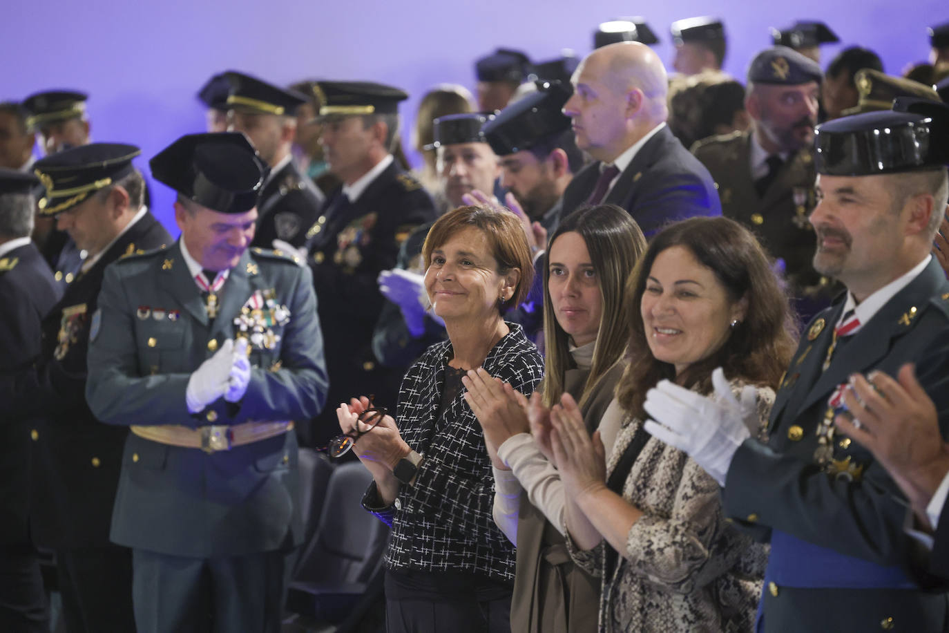 La Guardia Civil celebra el Día del Pilar en Gijón