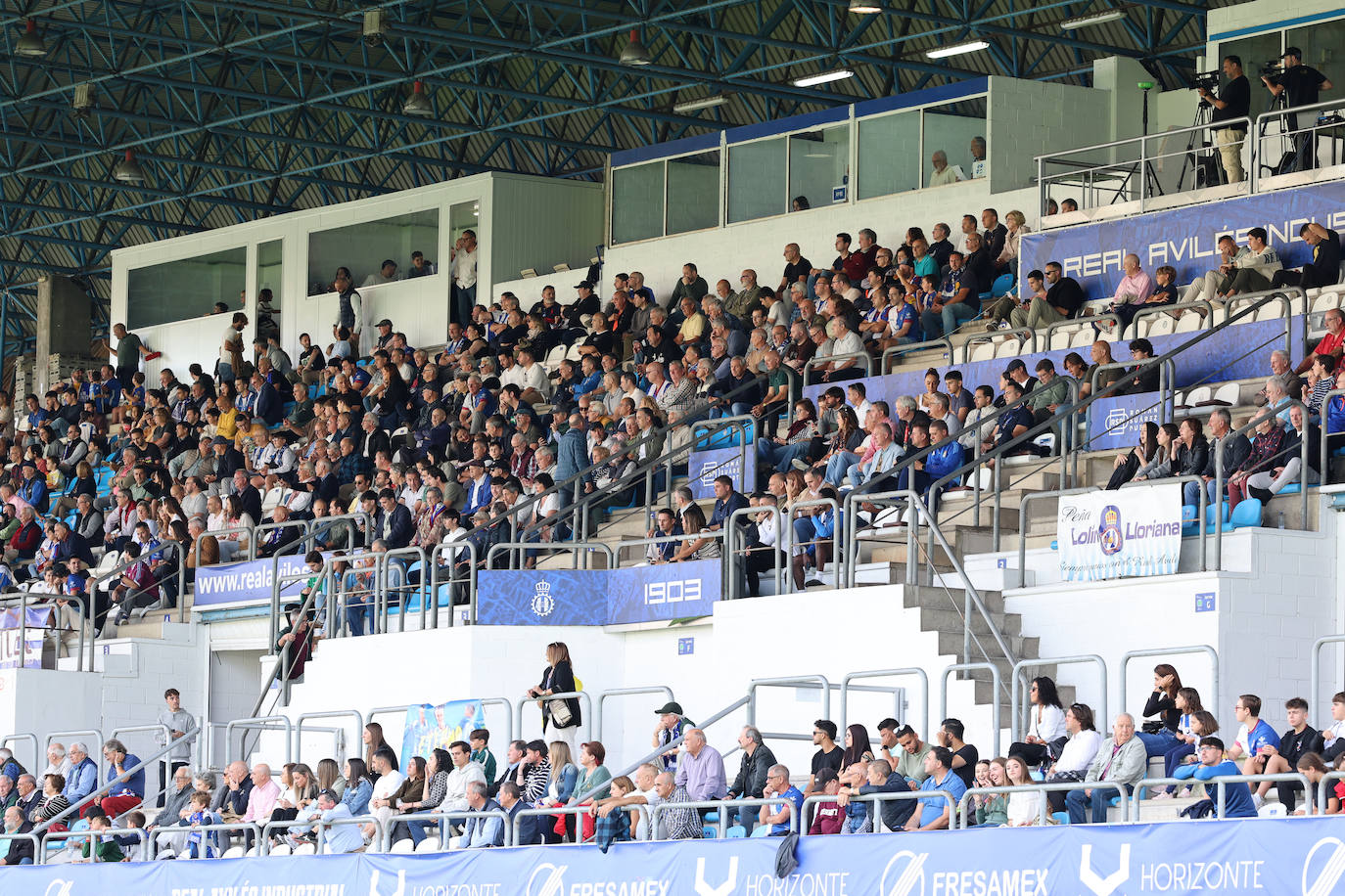 Las mejores imágenes del Real Avilés (2 - 0) Real Ávila