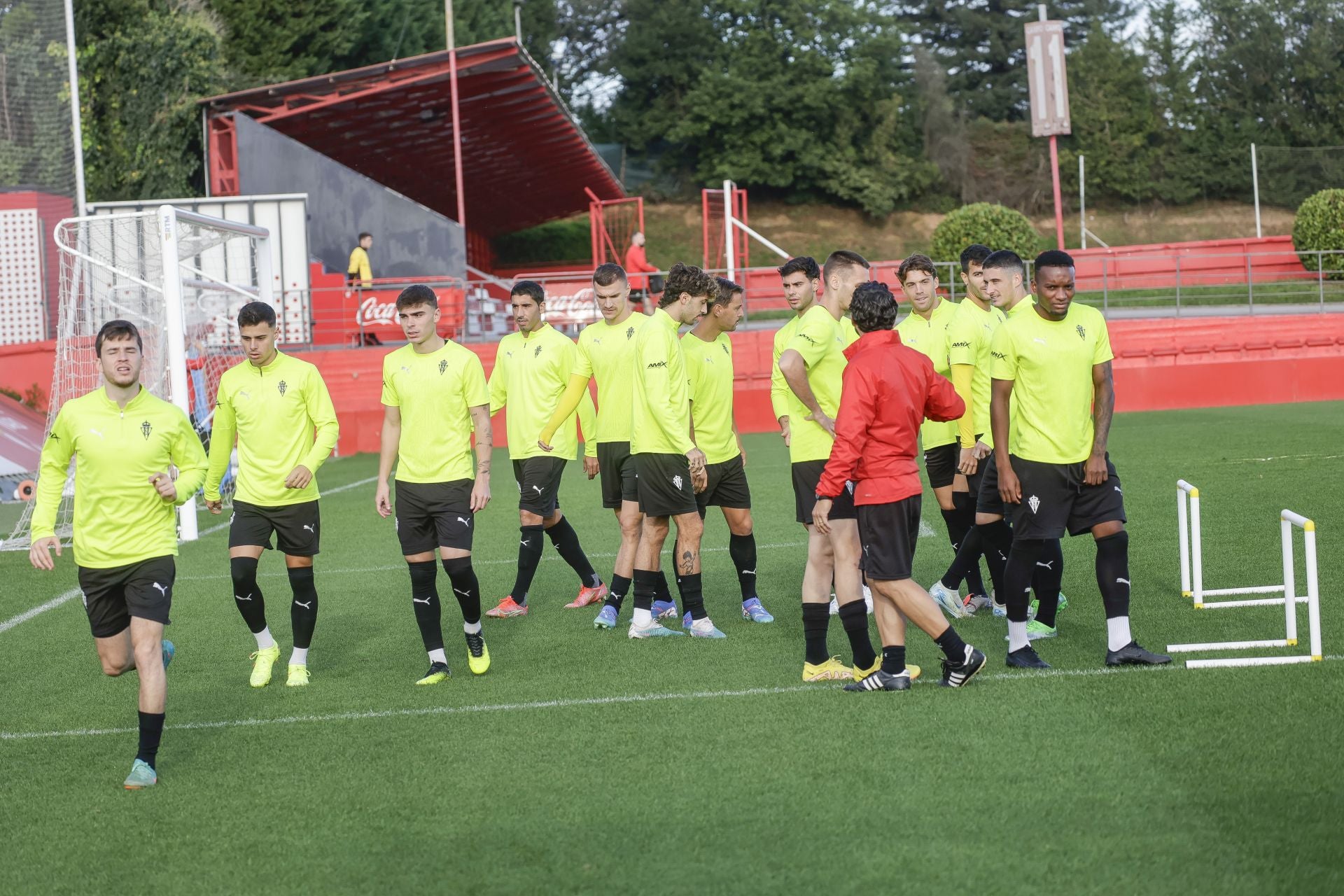 Entrenamiento del Sporting (12/10/24)