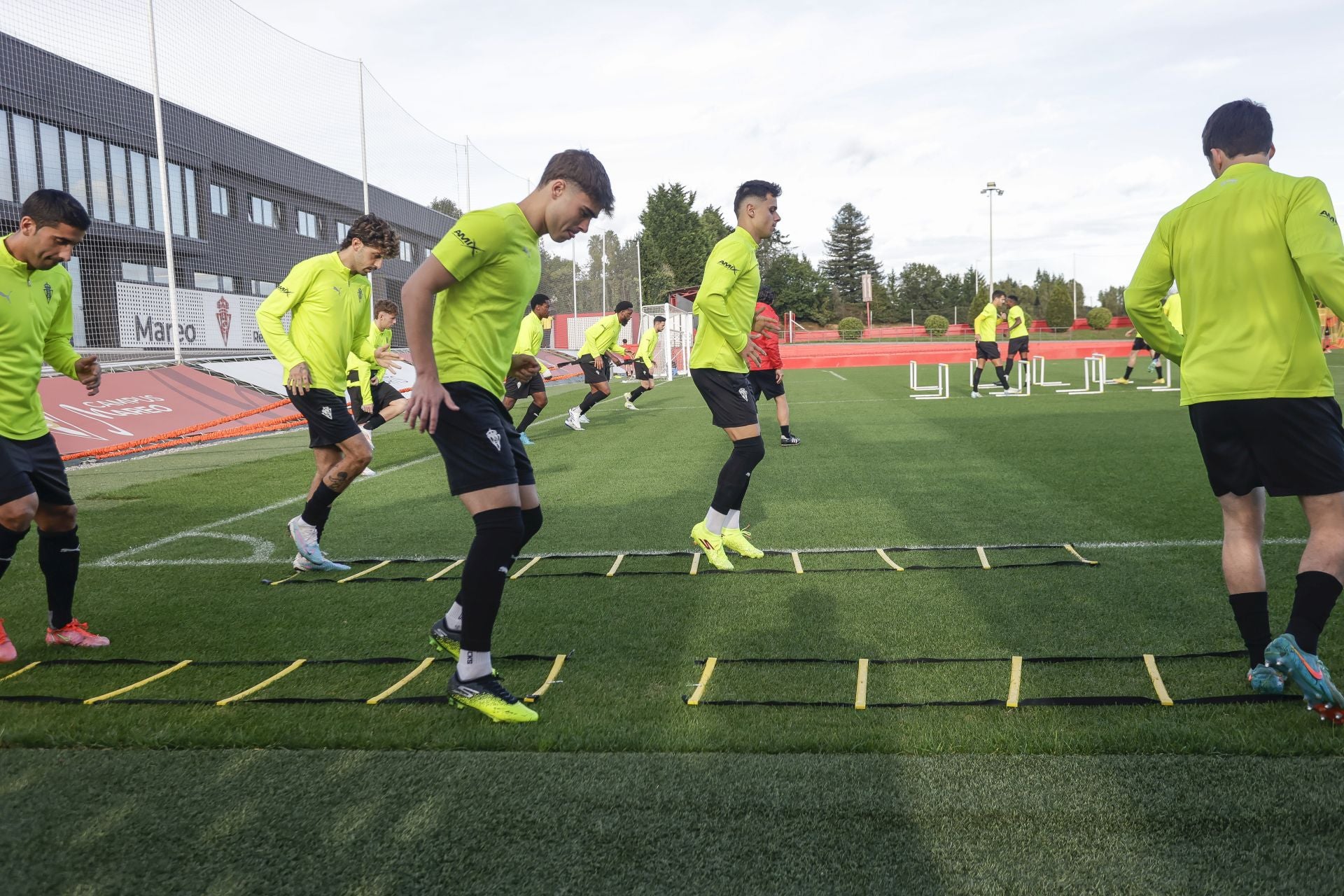 Entrenamiento del Sporting (12/10/24)