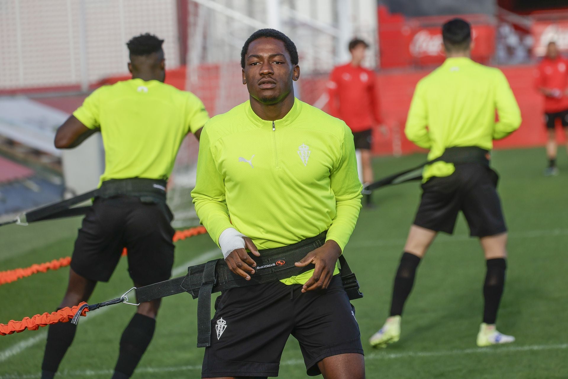 Entrenamiento del Sporting (12/10/24)