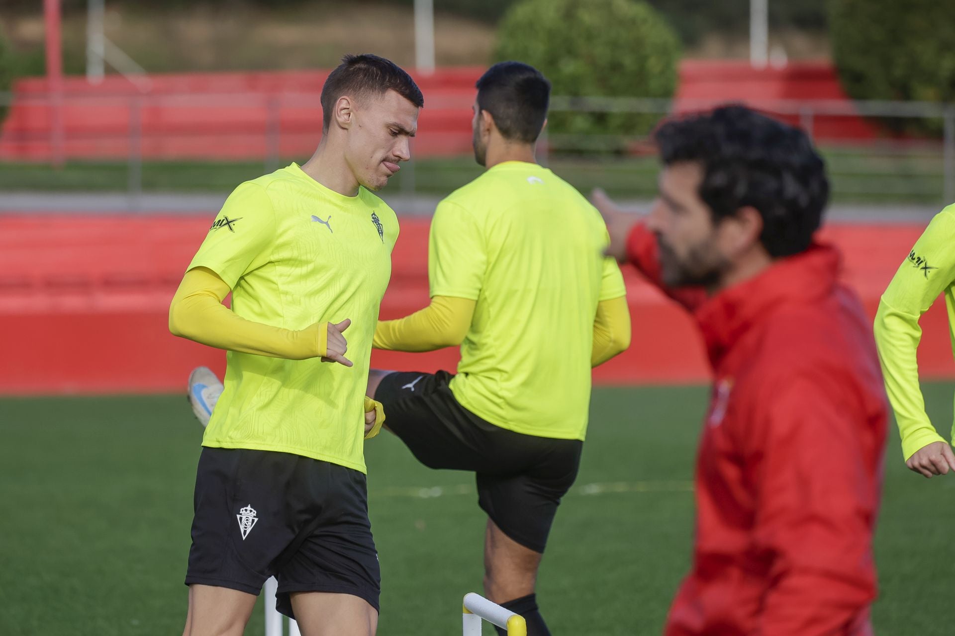 Entrenamiento del Sporting (12/10/24)