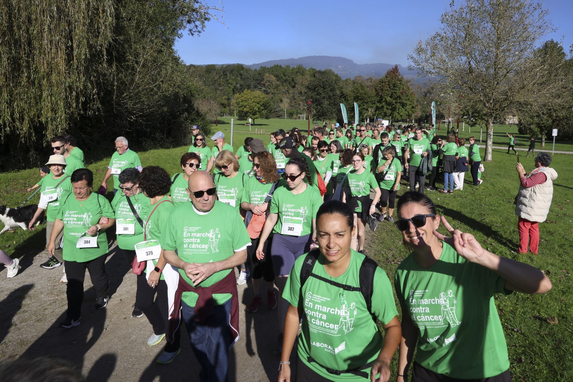 Marea en Villaviciosa por «más investigación» contra el cáncer