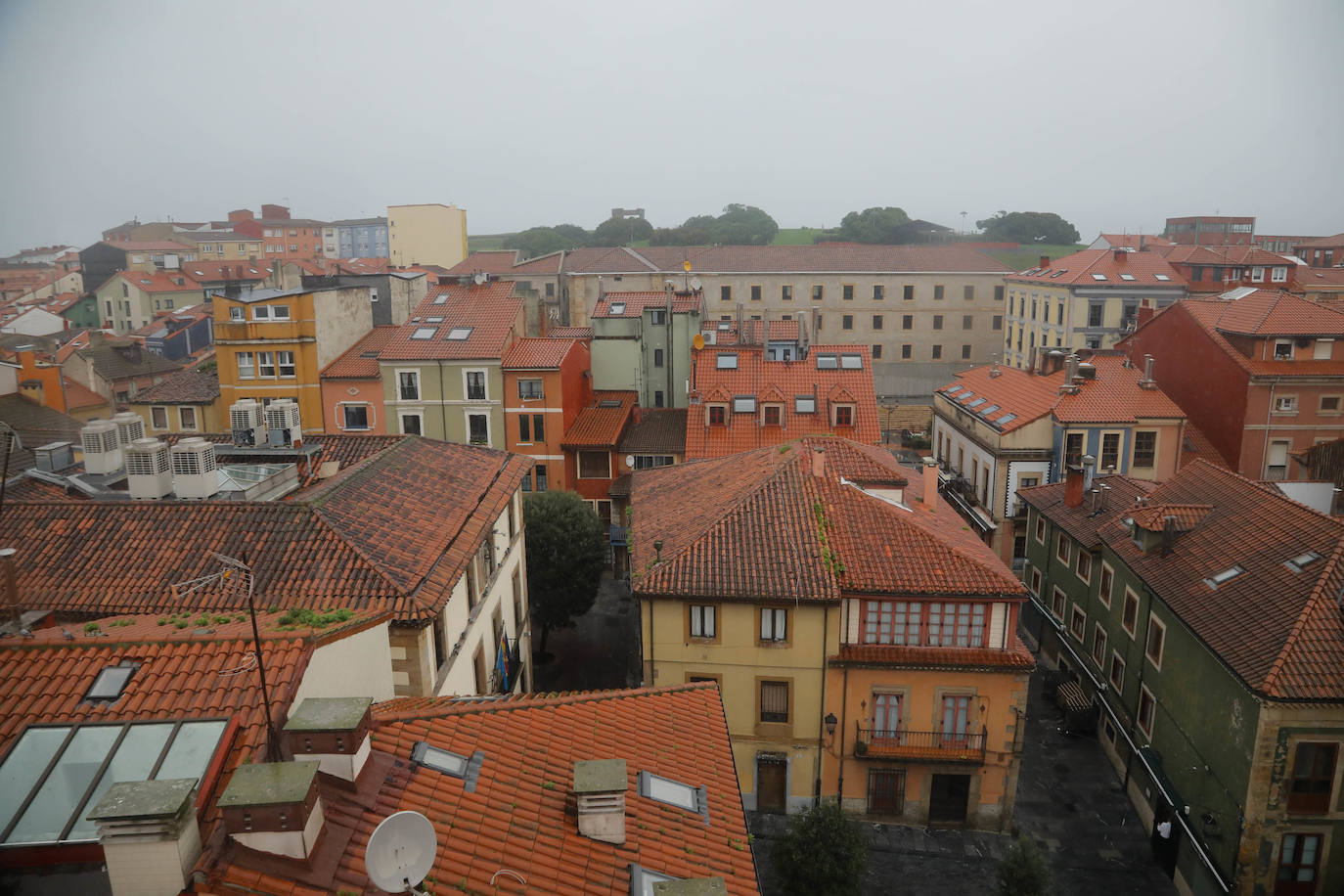 Las vistas desde la Torre del Reloj de Gijón