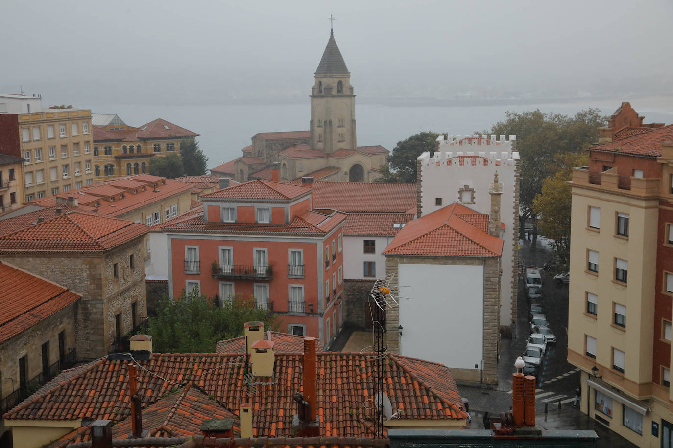 Las vistas desde la Torre del Reloj de Gijón