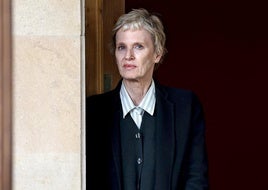 Siri Hustvedt en el Hotel de la Reconquista.