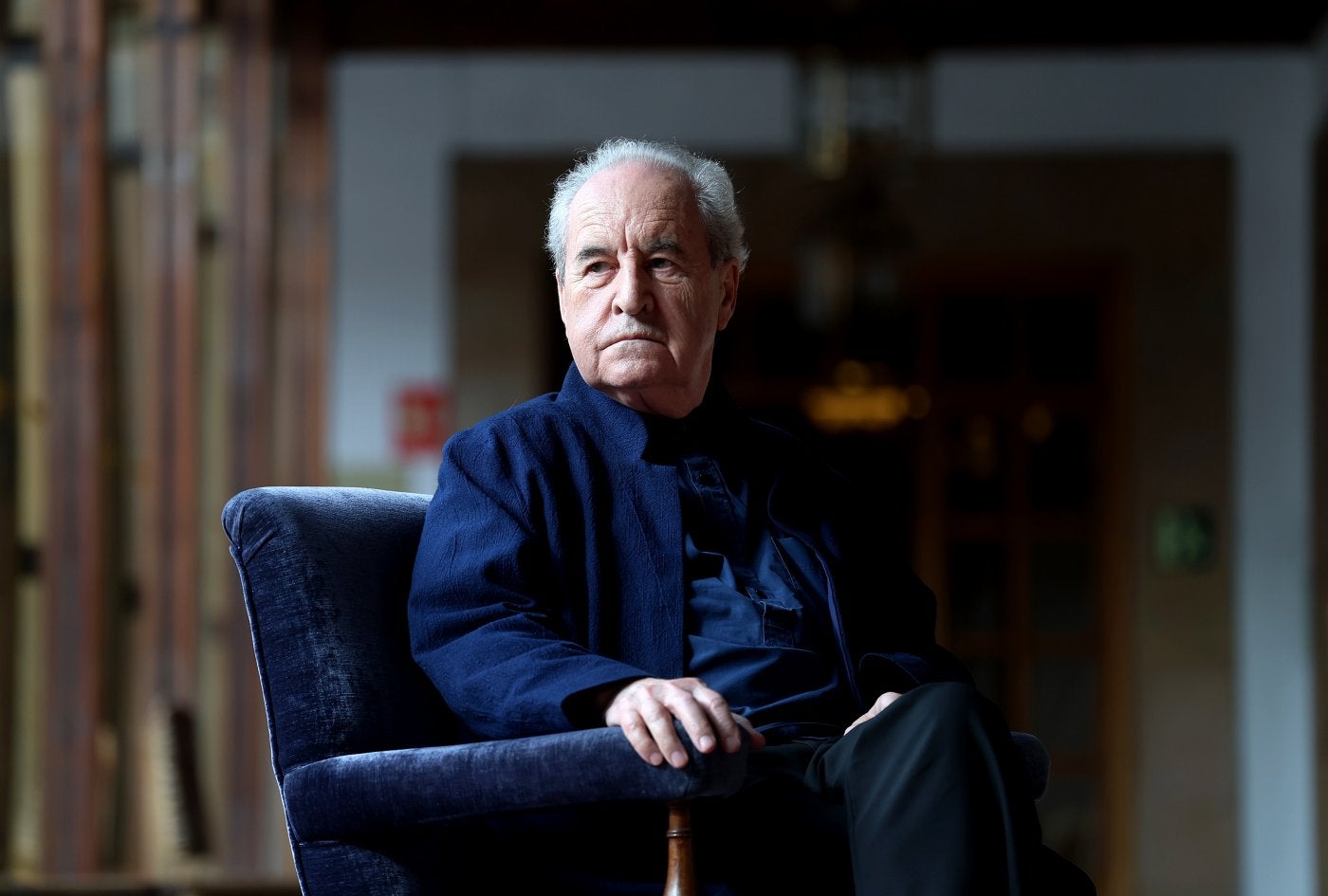 John Banville, en el Hotel de la Reconquista.