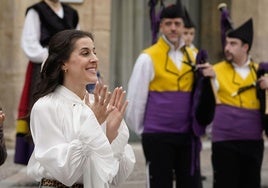 Carolina Marín, Premio Princesa de Asturias de los Deportes 2024, en el Hotel de la Reconquista.