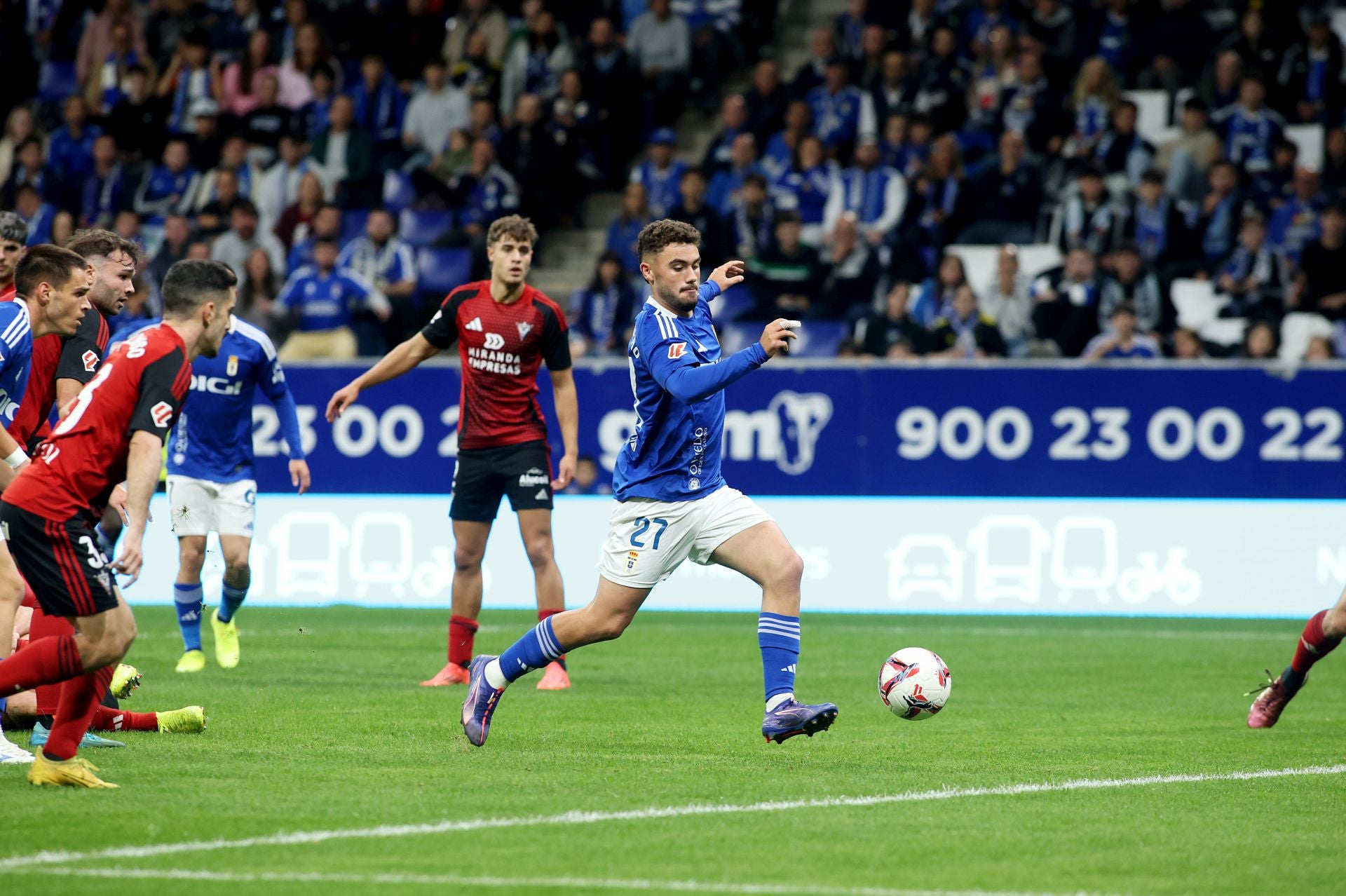 Las mejores imágenes del Real Oviedo 4-1 Mirandés