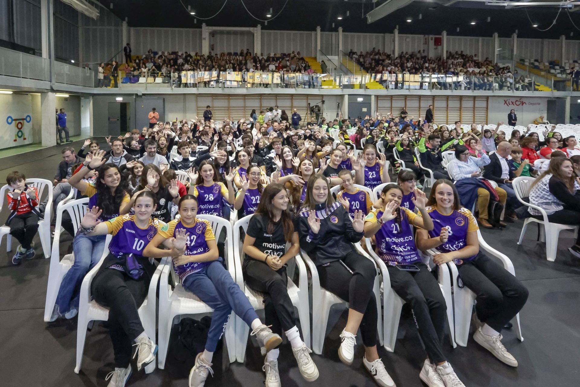 Carolina Marín crea escuela en Gijón junto a Craviotto