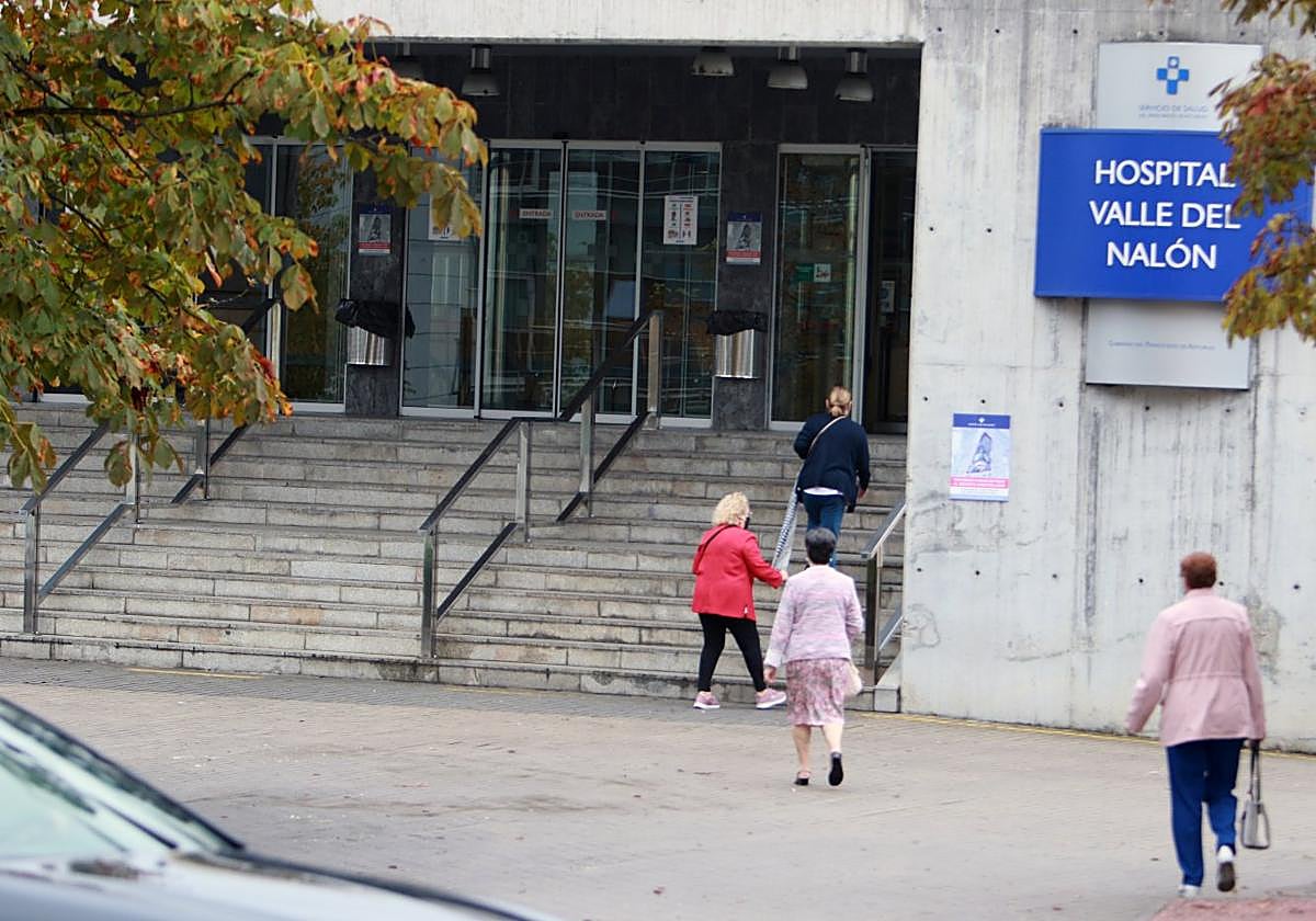 Hospital Valle del Nalón, que se ubica en la localidad langreana de Riaño.