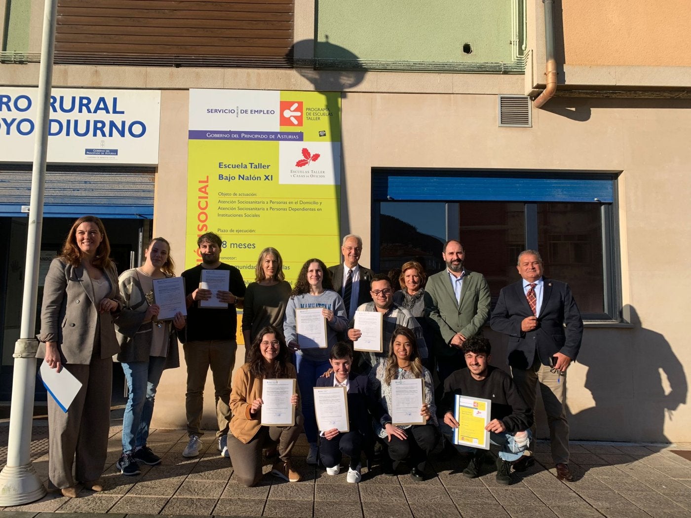 La escuela taller entrega sus diplomas