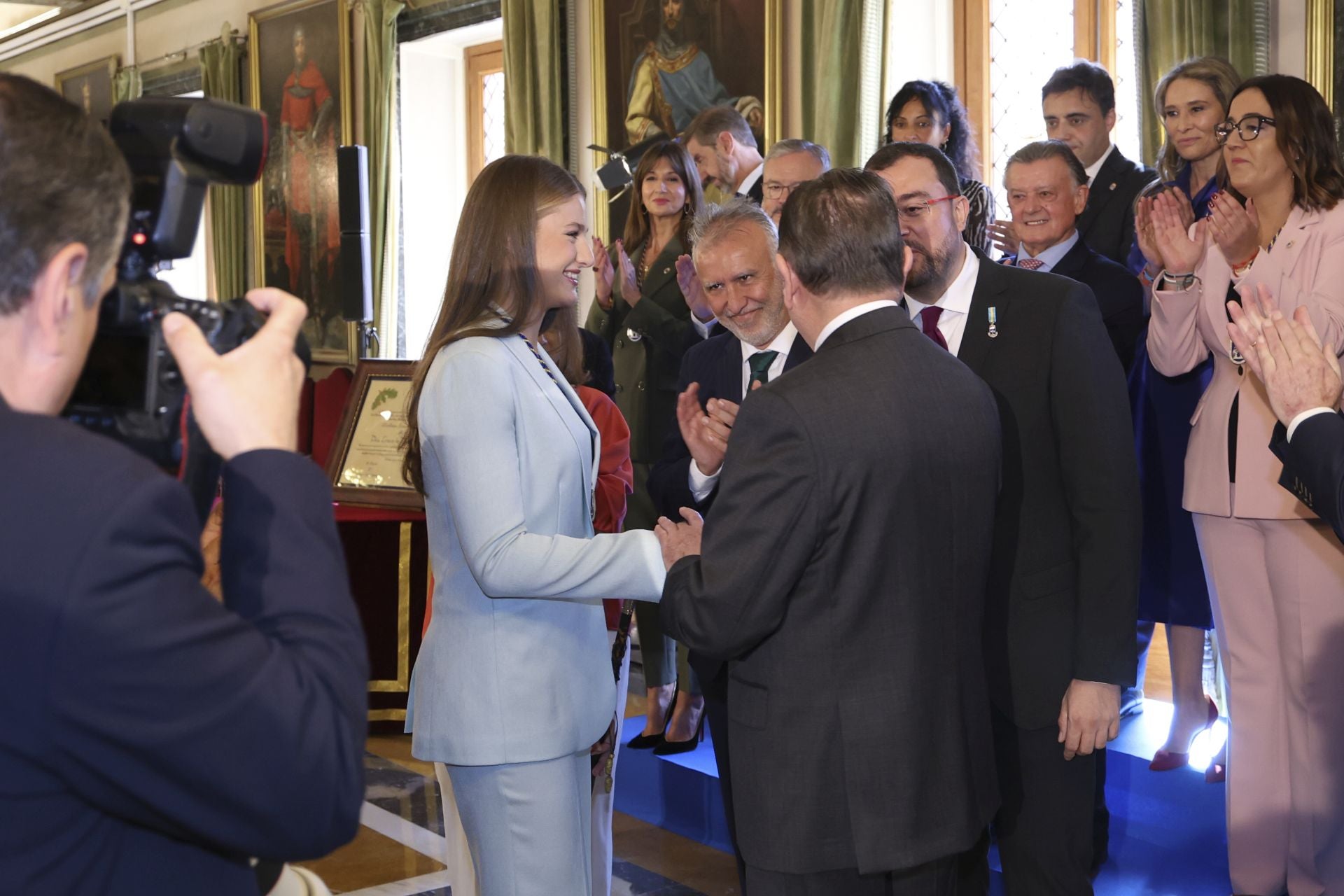 La Princesa Leonor estrecha su vínculo con Asturias: las mejores imágenes de sus actos en Oviedo