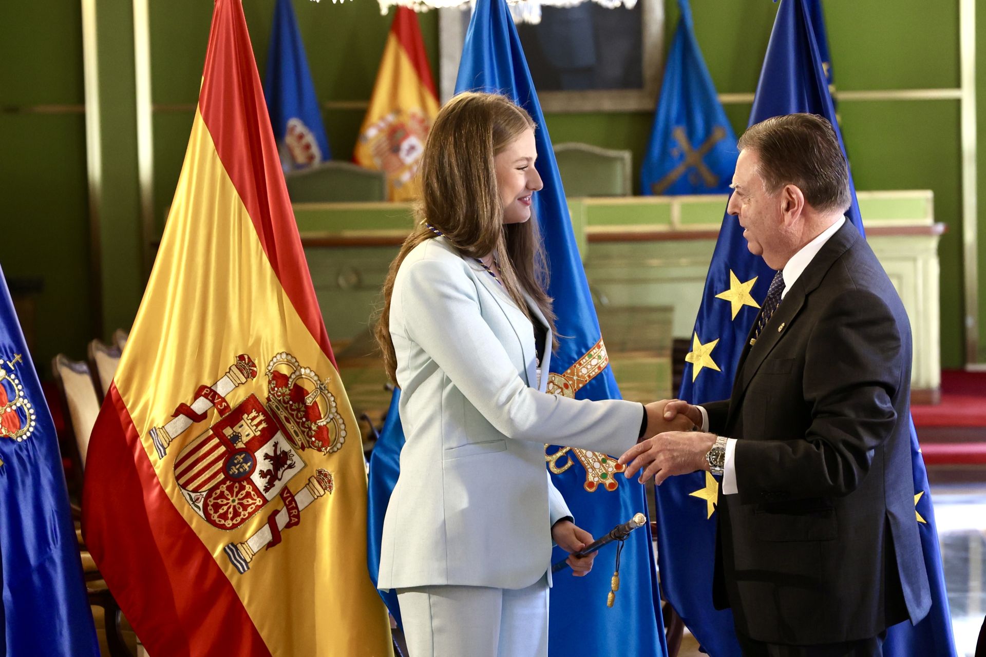 La Princesa Leonor estrecha su vínculo con Asturias: las mejores imágenes de sus actos en Oviedo