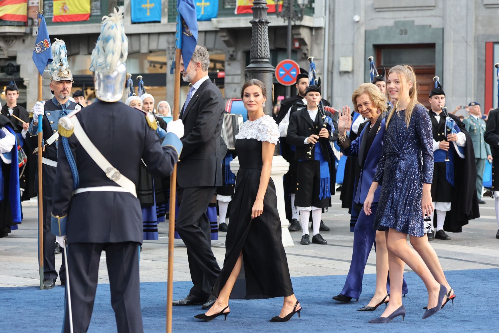 Veinte años de doña Letizia en los Premios en Asturias