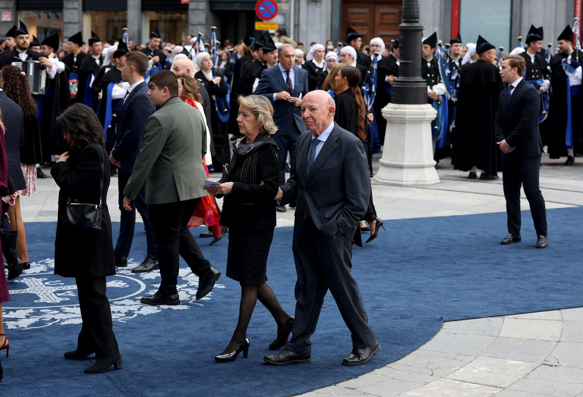 La alfombra azul de los Premios Princesa de Asturias, en imágenes