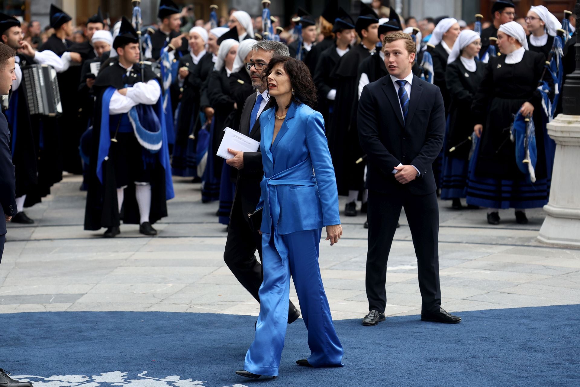 La alfombra azul de los Premios Princesa de Asturias, en imágenes