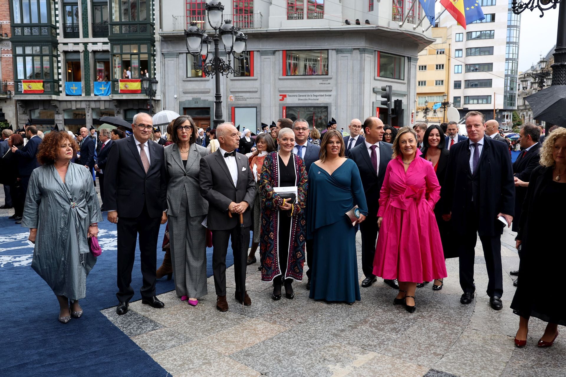 La alfombra azul de los Premios Princesa de Asturias, en imágenes