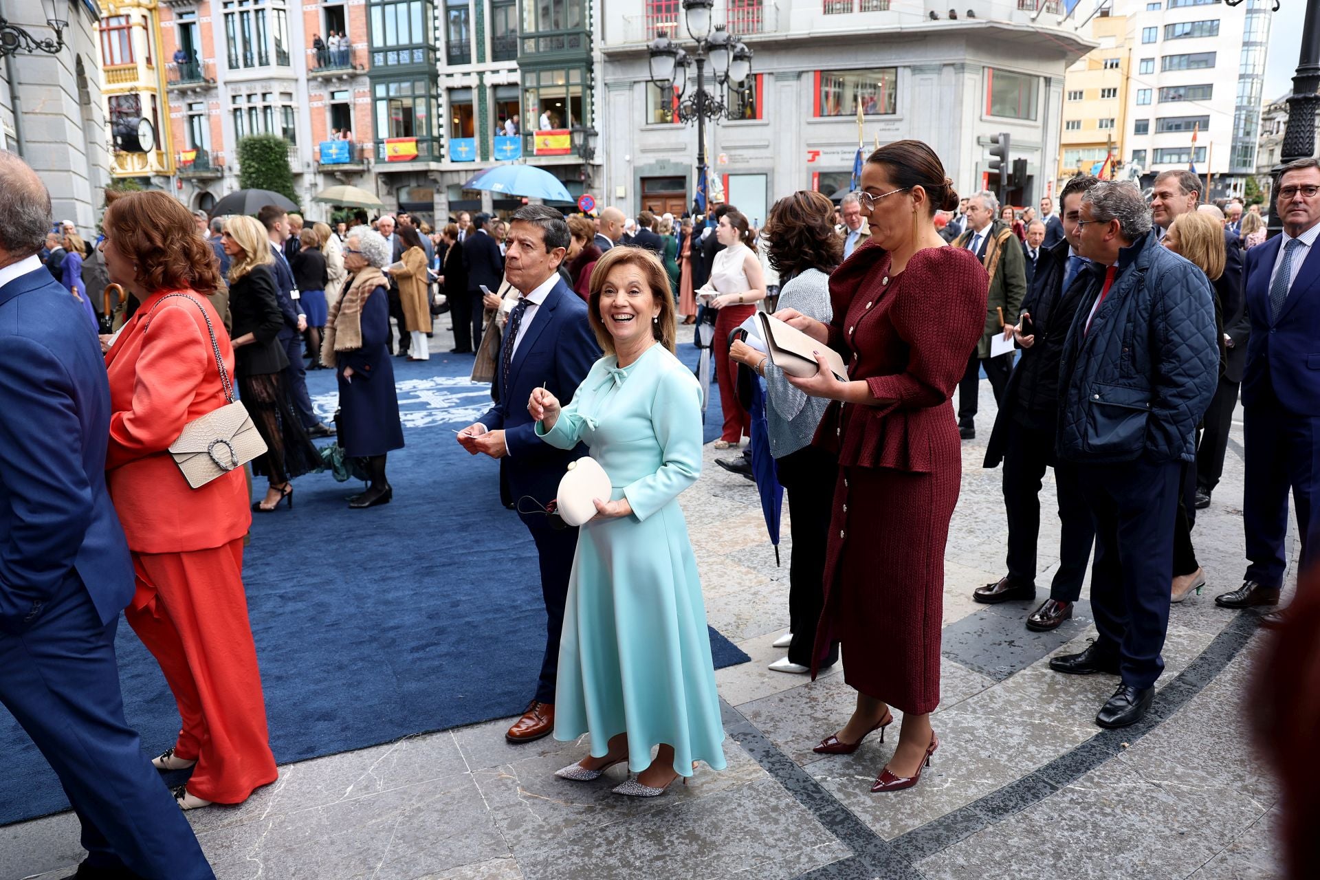 La alfombra azul de los Premios Princesa de Asturias, en imágenes