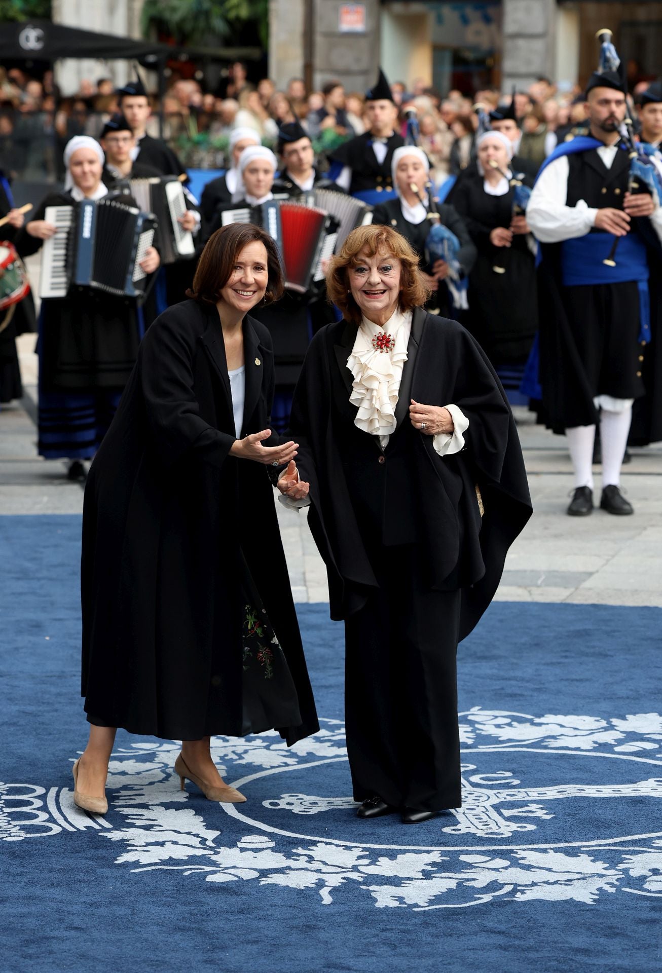 La alfombra azul de los Premios Princesa de Asturias, en imágenes