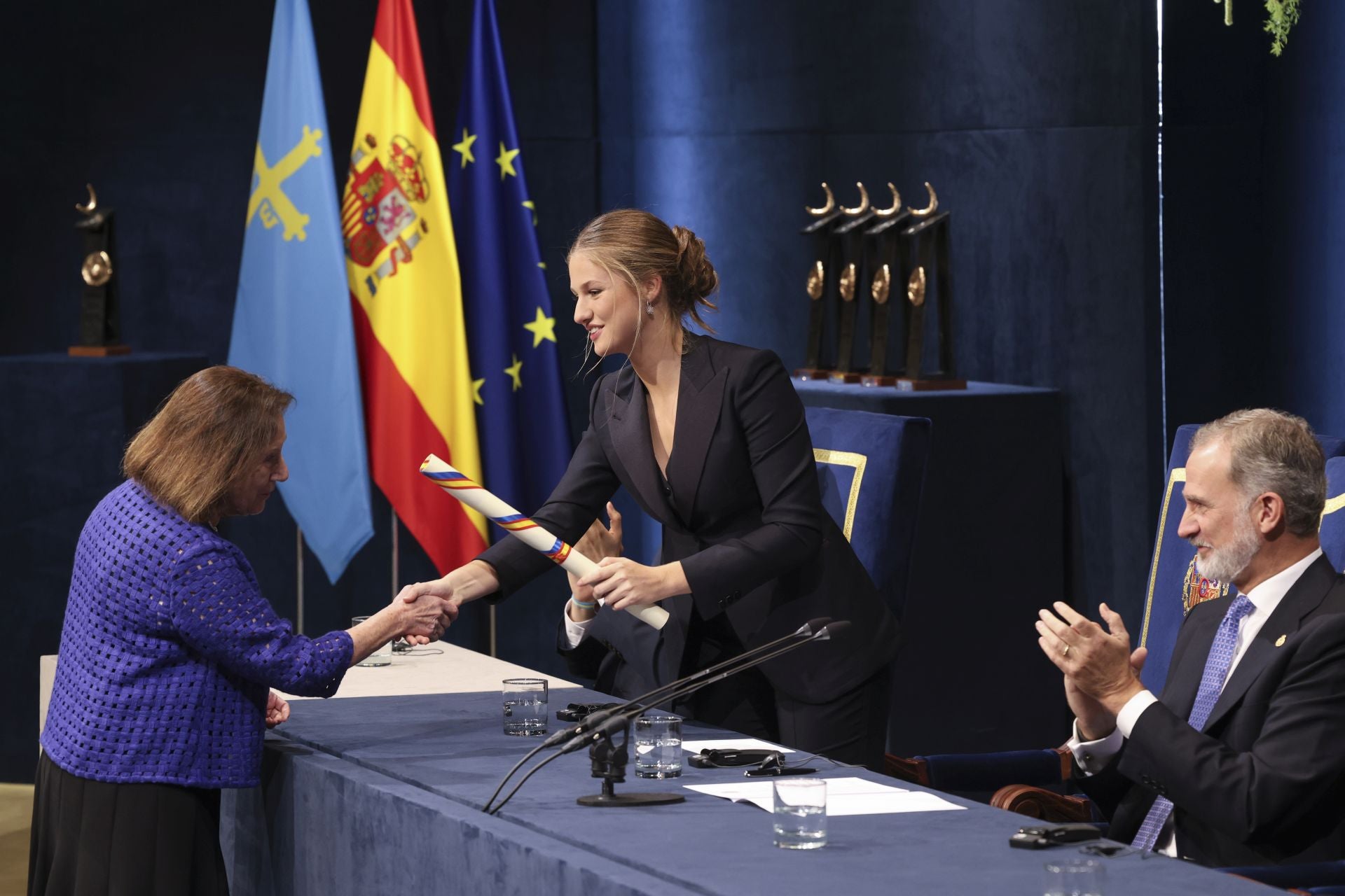 Emoción y sorpresas en la ceremonia de entrega de los Premios Princesa de Asturias