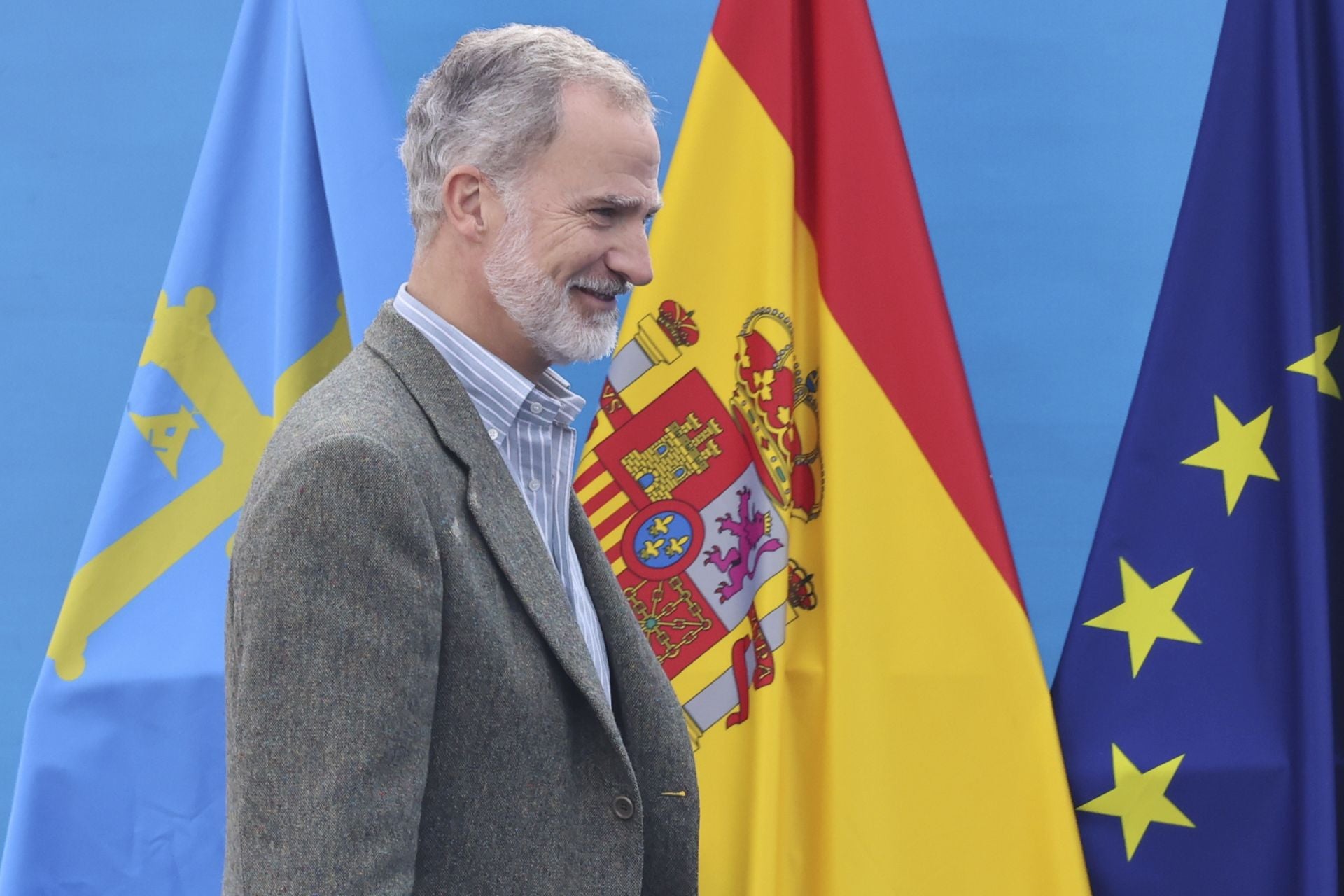 Sotres, pletórico: la visita real al Pueblo Ejemplar de Asturias, en imágenes