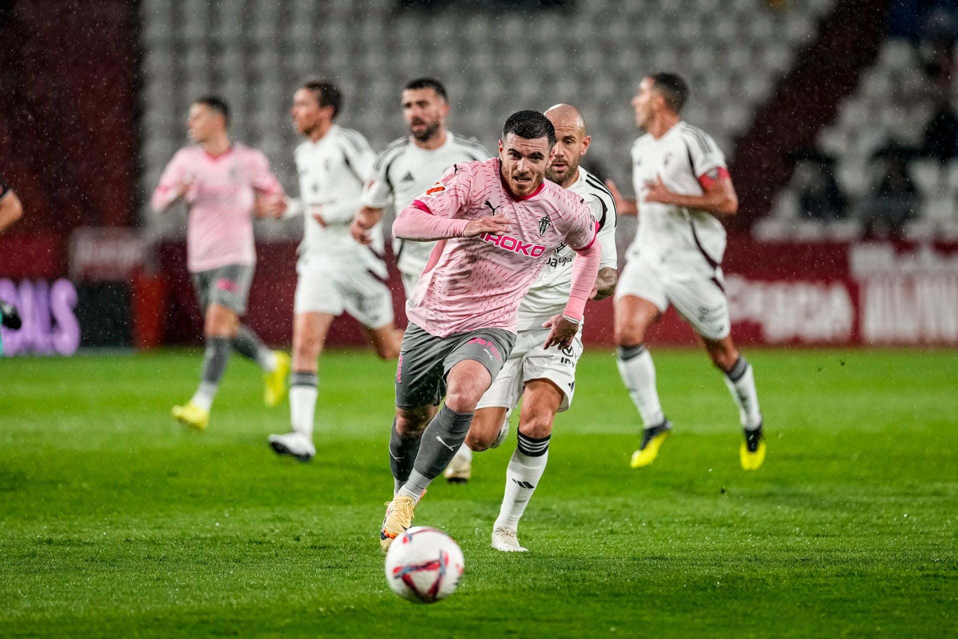 Las mejores imágenes del Albacete - Sporting de Gijón