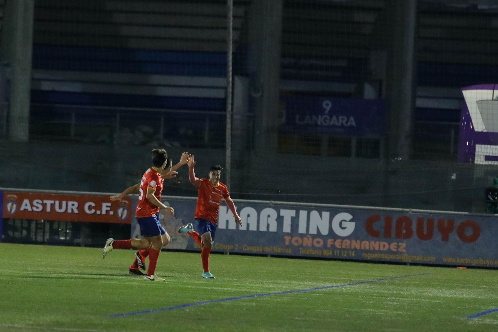 El partido del Astur en Copa del Rey, en imágenes