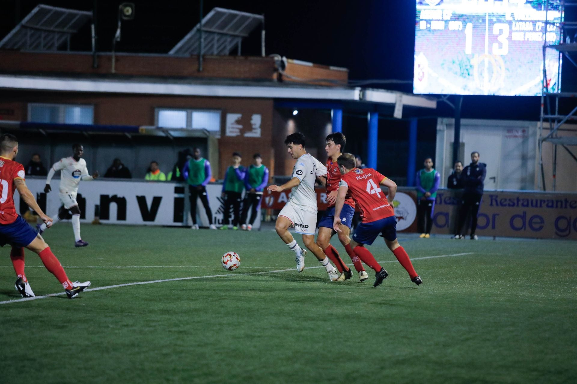 El partido del Astur en Copa del Rey, en imágenes