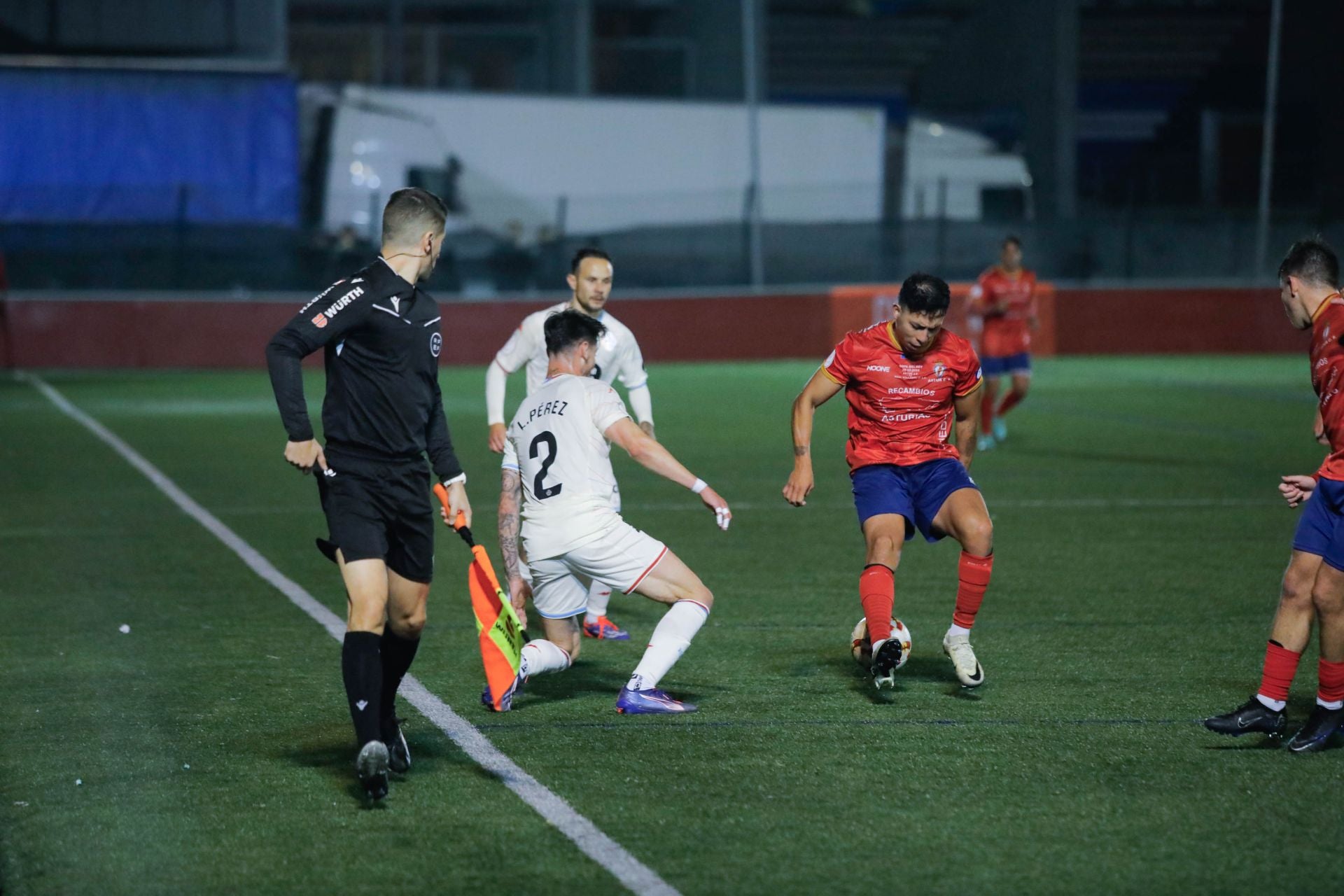 El partido del Astur en Copa del Rey, en imágenes