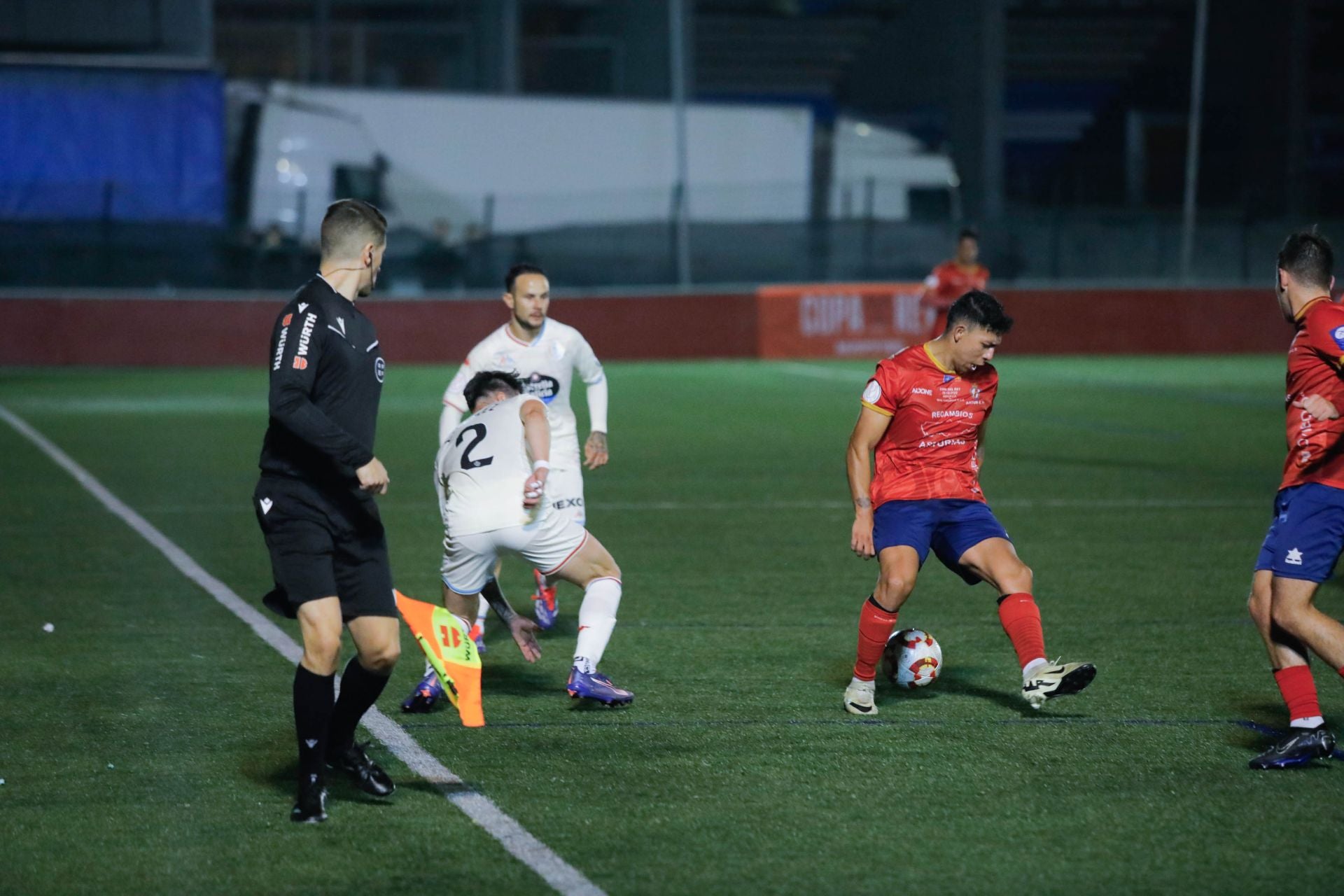 El partido del Astur en Copa del Rey, en imágenes