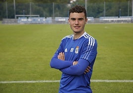 El canterano del Real Oviedo Álex Cardero.