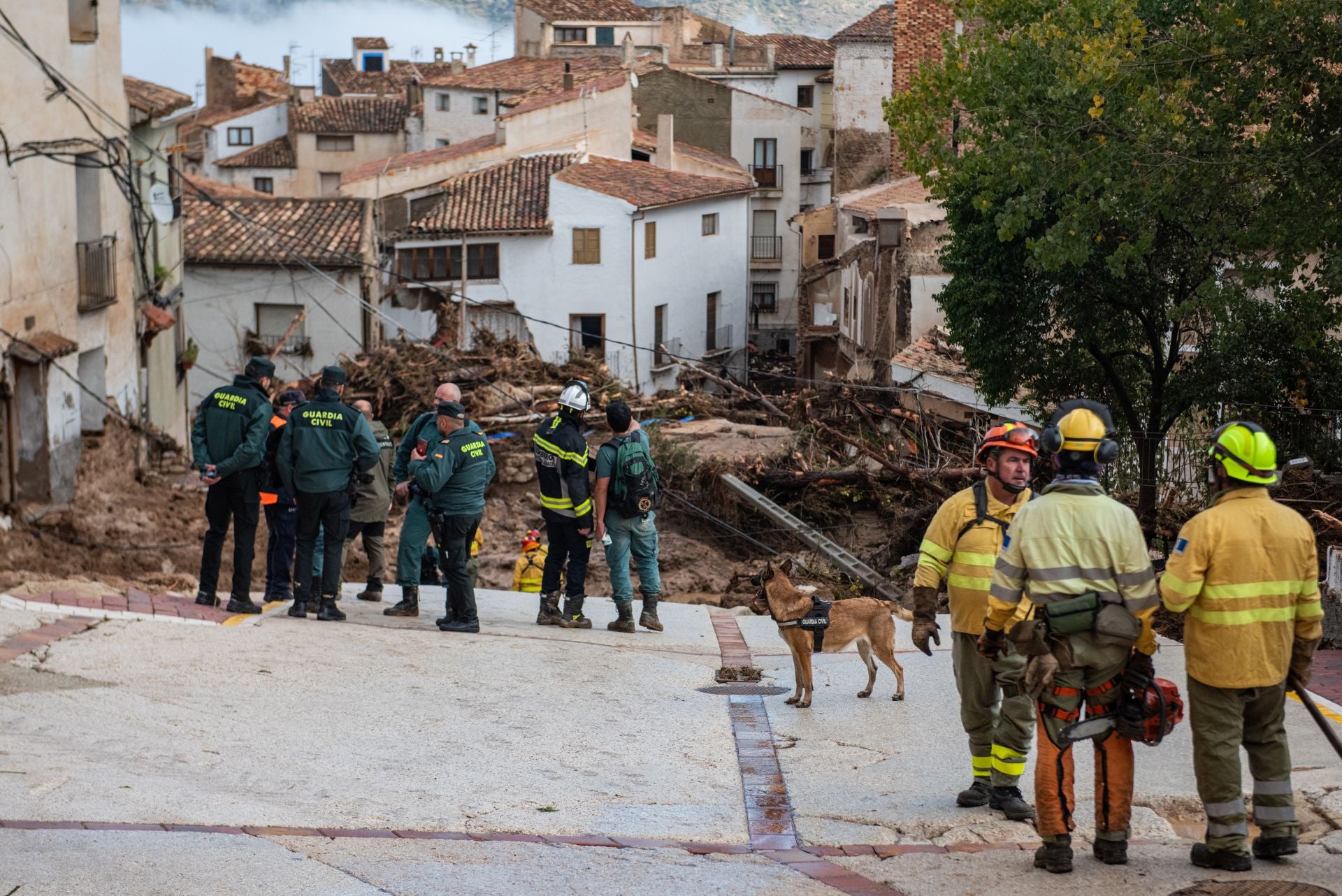 Las imágenes que deja la Dana en la Comunidad Valenciana, Castilla-La Mancha y Andalucía