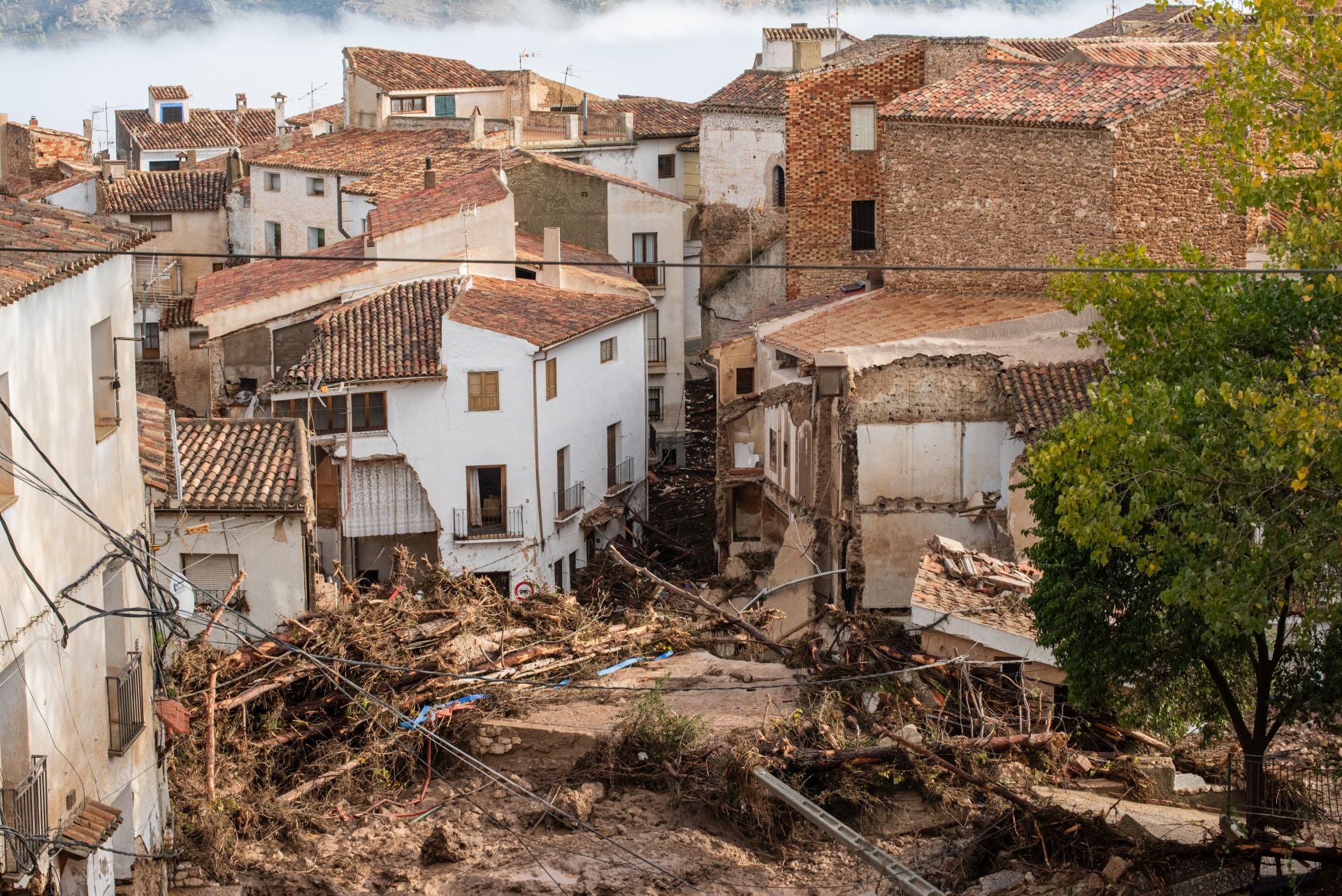 Las imágenes que deja la Dana en la Comunidad Valenciana, Castilla-La Mancha y Andalucía