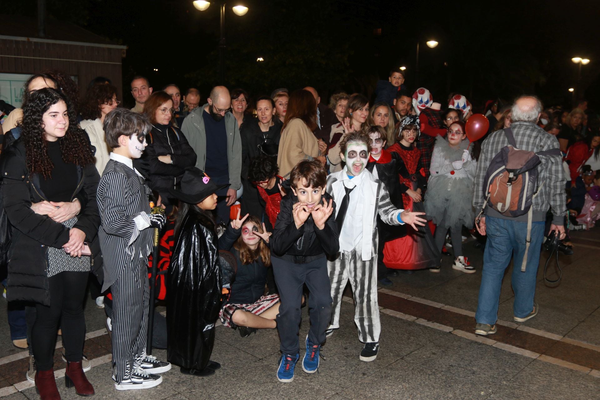 Terror en las calles de Gijón por Halloween