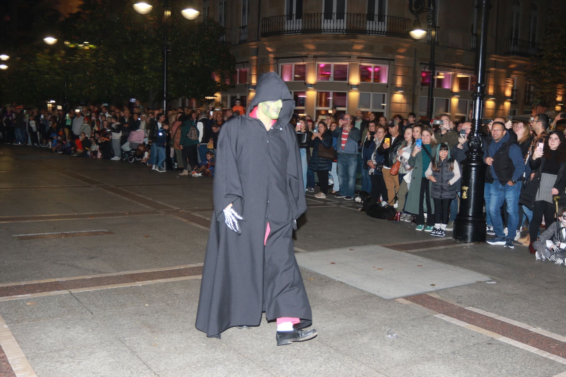 Terror en las calles de Gijón por Halloween