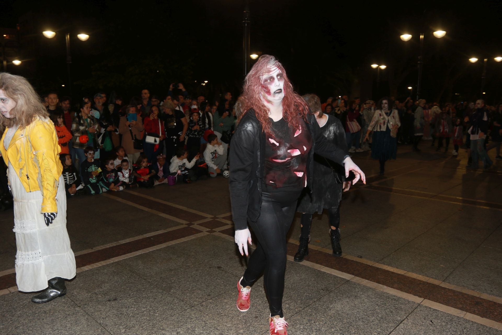 Terror en las calles de Gijón por Halloween