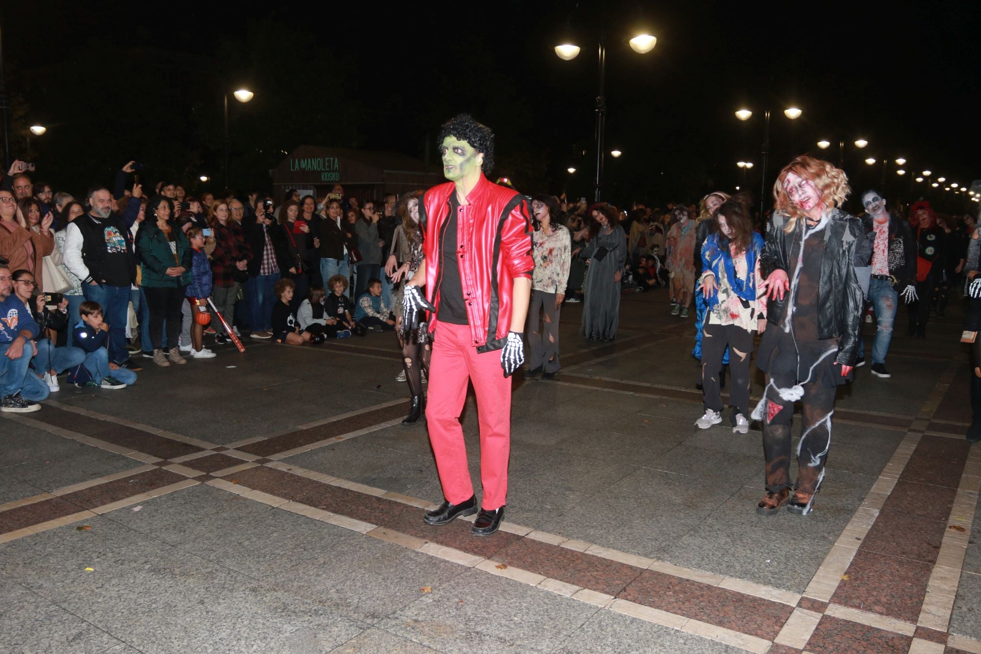 Terror en las calles de Gijón por Halloween