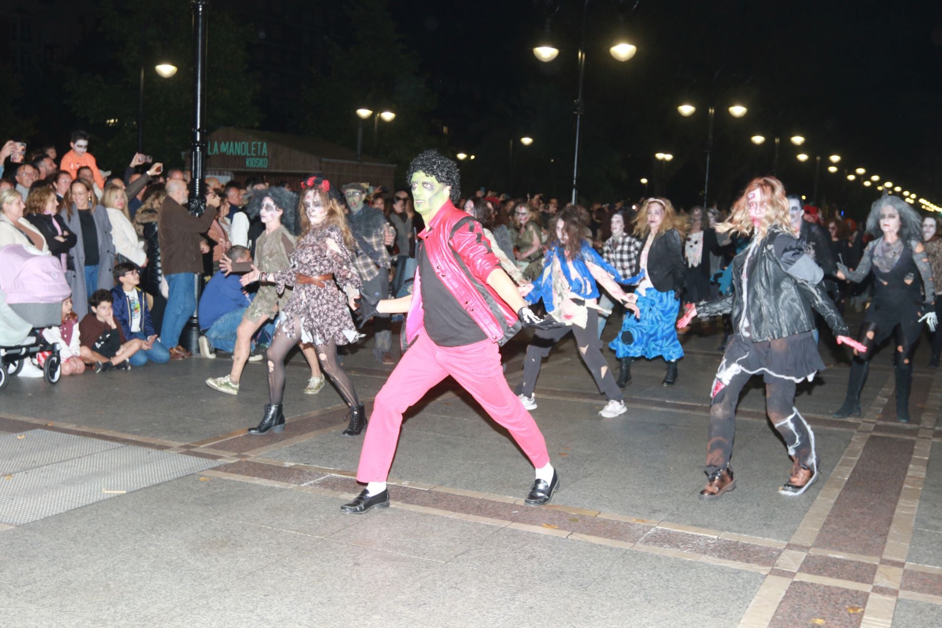 Terror en las calles de Gijón por Halloween