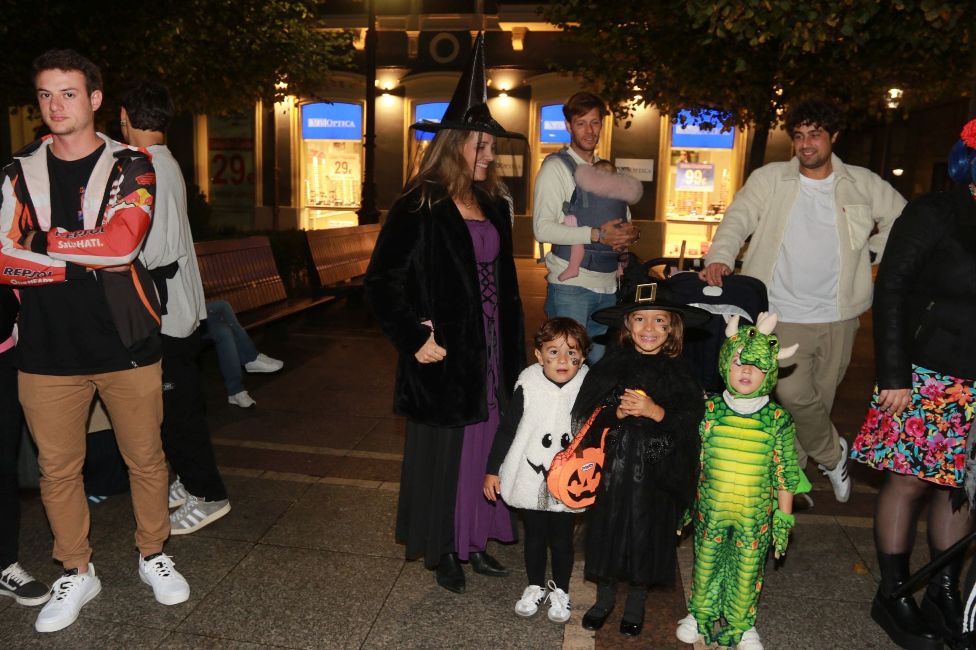 Terror en las calles de Gijón por Halloween