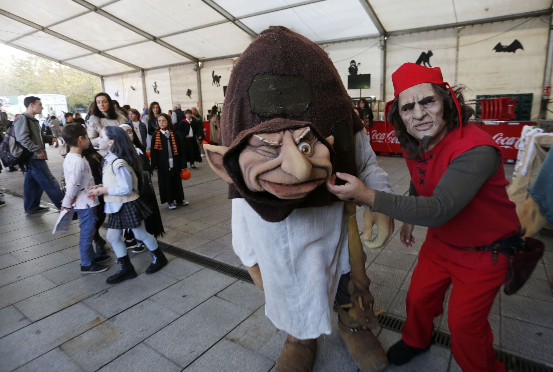 Terror en las calles de Gijón por Halloween